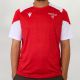 T-SHIRT ENTRAINEMENT MANCHES COURTES ROUGE - 24 25 - ADULTE - MACRON