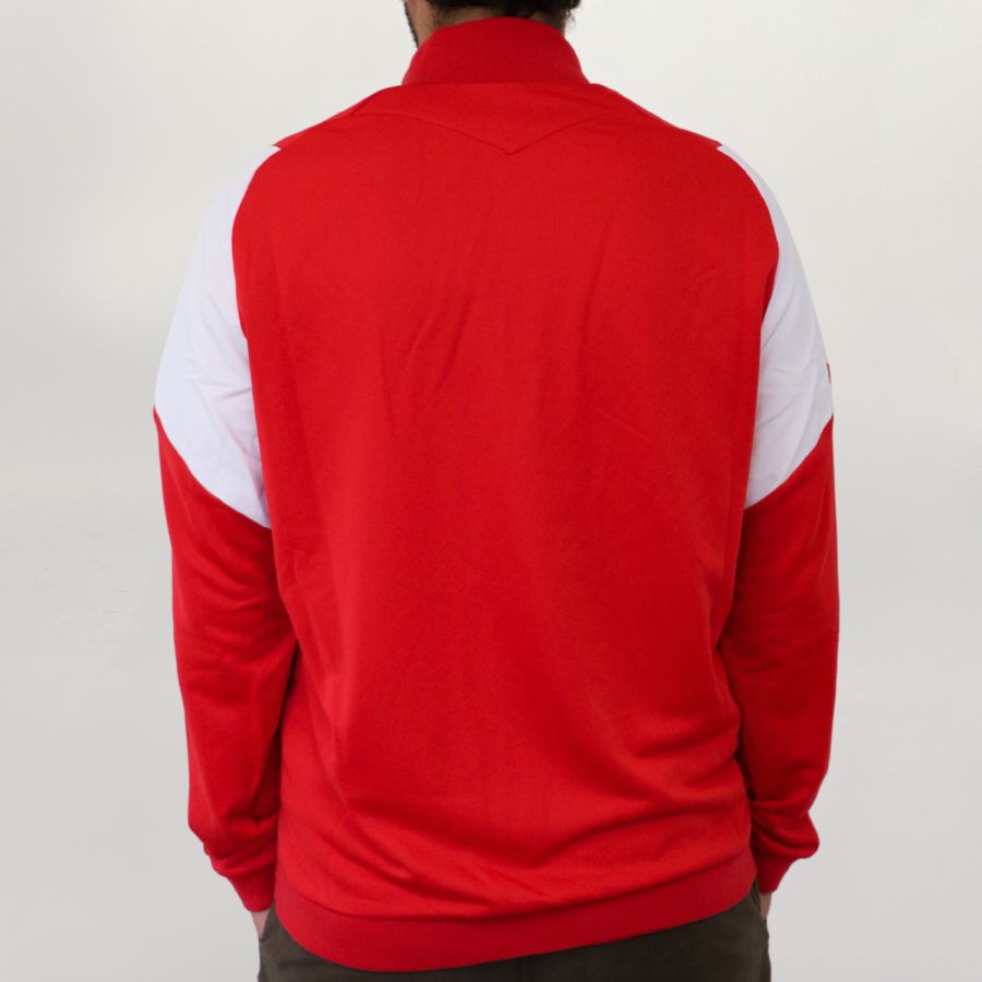 SWEAT ENTRAINEMENT FULL ZIP ROUGE - 24 25 - ENFANT - MACRON