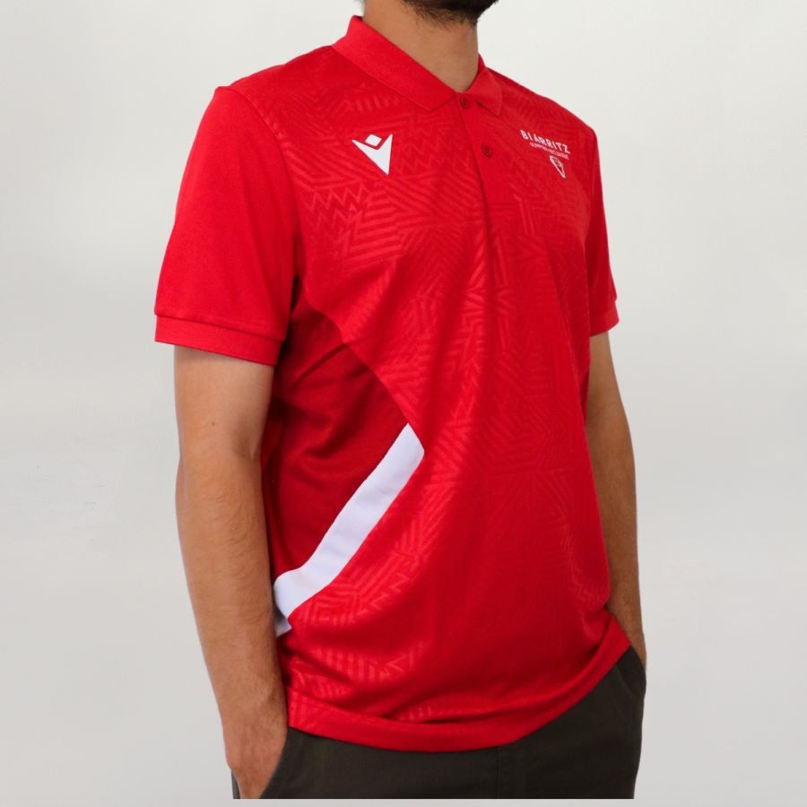 POLO ENTRAINEMENT ROUGE - 24 25 - ENFANT - MACRON