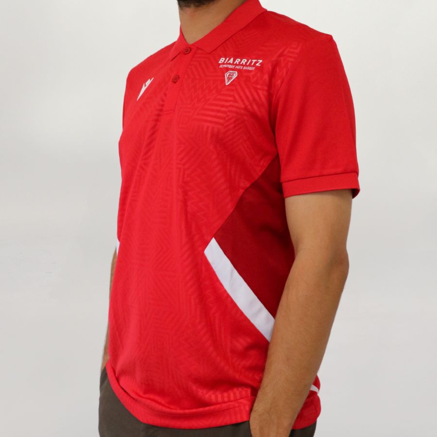 POLO ENTRAINEMENT ROUGE - 24 25 - ENFANT - MACRON