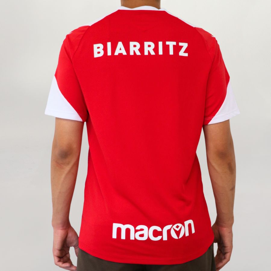 T-SHIRT ENTRAINEMENT MANCHES COURTES ROUGE - 24 25 - ENFANT - MACRON