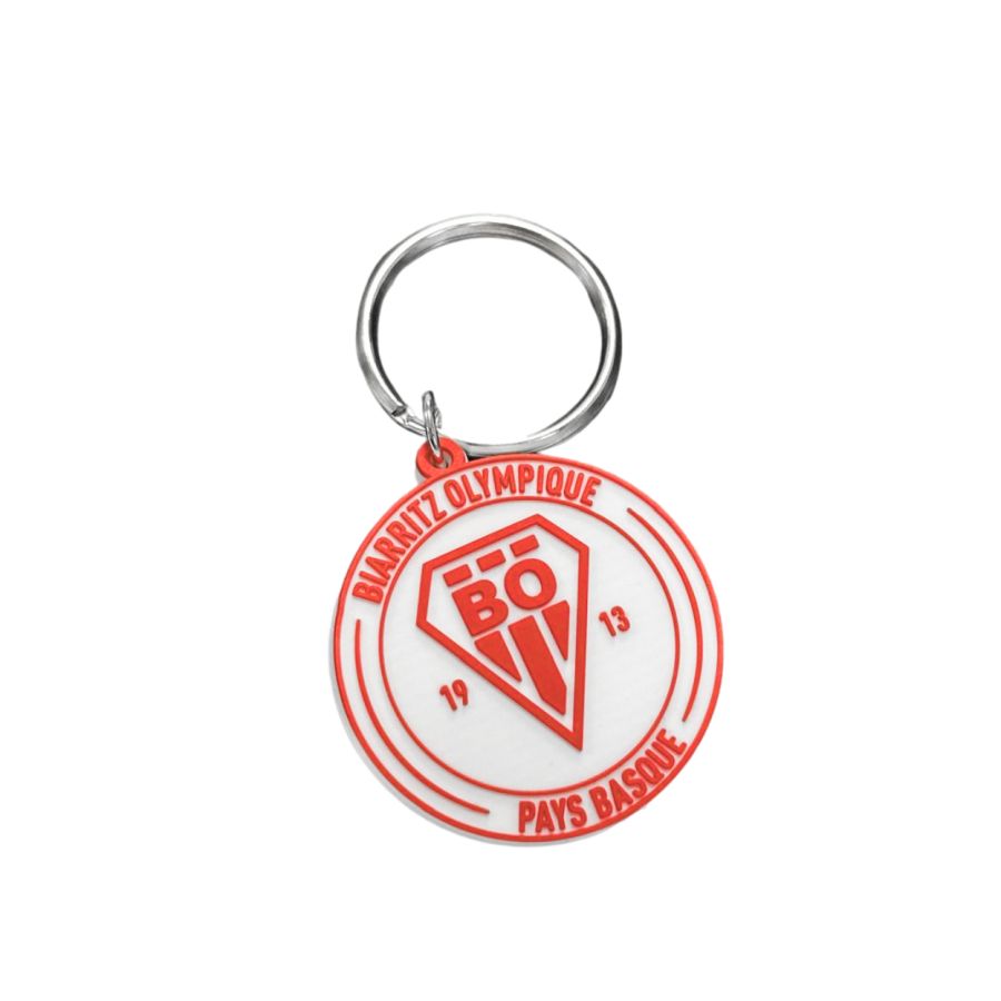 Porte-clés logo rond BO
