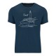 T-shirt MARINE Phare Biarritz West Coast